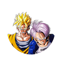 Son Gohan Super Saiyan (futur) & Trunks (enfant) (futur)/
Son Gohan Super Saiyan (futur)