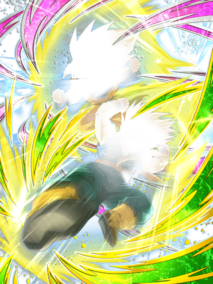 Trunks Super Saiyan (petit) & Son Goten Super Saiyan (petit)