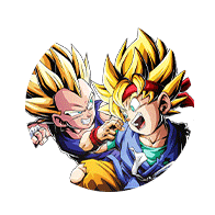 Son Goku Jr Super Saiyan
& Vegeta Jr Super Saiyan