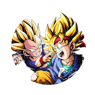 Son Goku Jr Super Saiyan 
& Vegeta Jr Super Saiyan