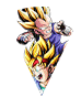 Son Goku Jr Super Saiyan
& Vegeta Jr Super Saiyan