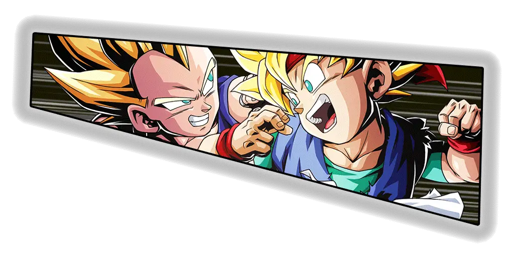 Son Goku Jr Super Saiyan 
& Vegeta Jr Super Saiyan