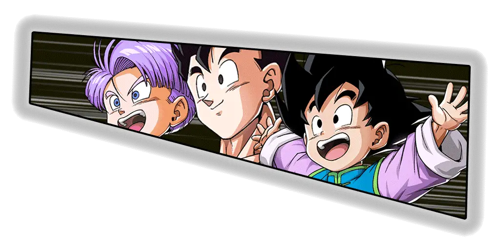 Son Gohan (jeune) & Son Goten (petit) & Trunks (petit) 