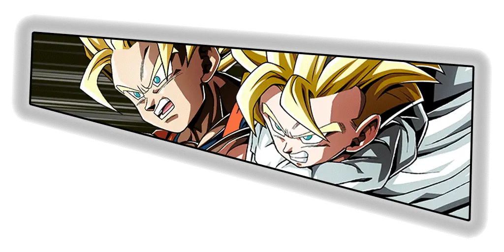 Son Goku Super Saiyan & Son Gohan Super Saiyan (enfant)