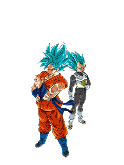 Son Goku Super Saiyan divin SS 
/Vegeta Super Saiyan divin SS