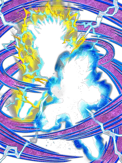 Vegeta Super Saiyan divin SS
& Trunks Super Saiyan (futur)