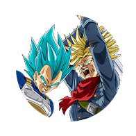 Vegeta Super Saiyan divin SS 
& Trunks Super Saiyan (futur)