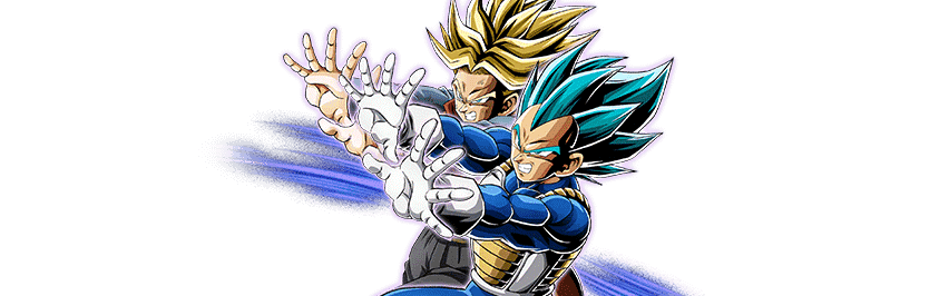 Vegeta Super Saiyan divin SS 
& Trunks Super Saiyan (futur)