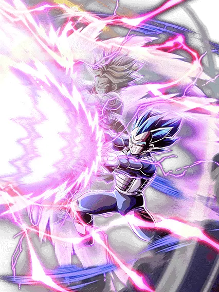 Vegeta Super Saiyan divin SS
& Trunks Super Saiyan (futur)