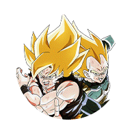 Son Goku Super Saiyan & Vegeta Super Saiyan