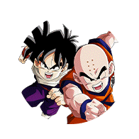 Krillin & Son Gohan (enfant)