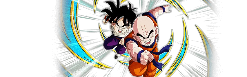 Krillin & Son Gohan (enfant)