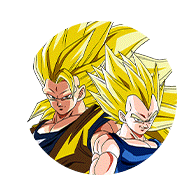 Son Goku Super Saiyan 3 & Vegeta Super Saiyan 2