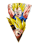 Son Goku Super Saiyan 3 & Vegeta Super Saiyan 2