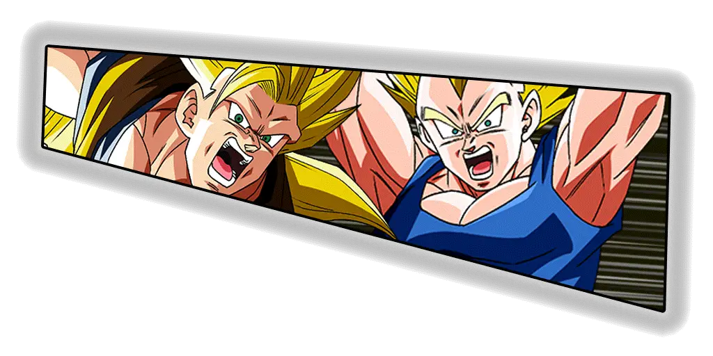 Son Goku Super Saiyan 3 & Vegeta Super Saiyan 2