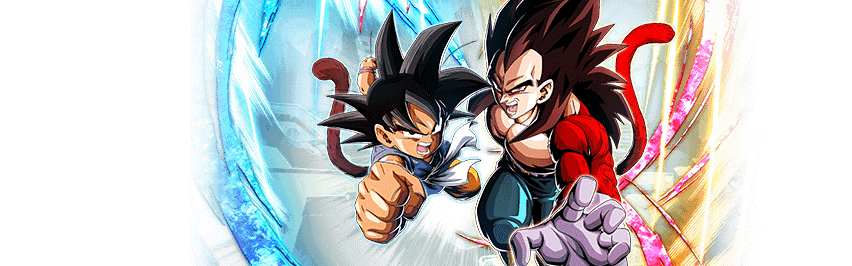 Son Goku (GT) & Vegeta Super Saiyan 4