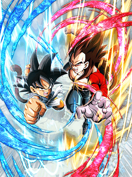 Son Goku (GT) & Vegeta Super Saiyan 4