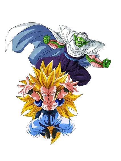 Gotenks Super Saiyan 3 & Piccolo