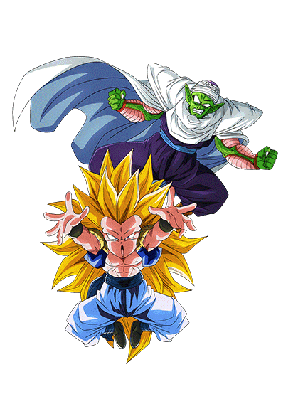 Gotenks Super Saiyan 3 & Piccolo