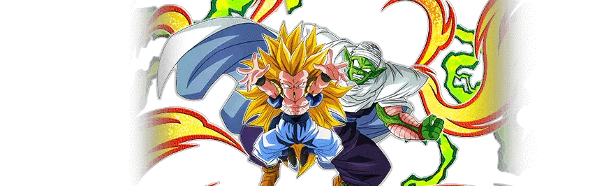 Gotenks Super Saiyan 3 & Piccolo