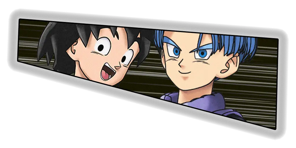 Trunks (jeune) & Son Goten (jeune)