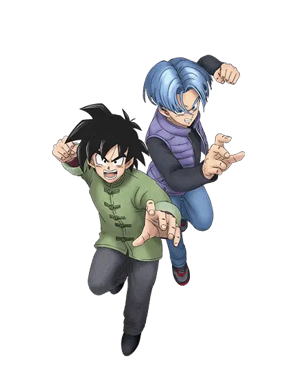 Trunks (jeune) & Son Goten (jeune)