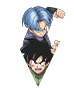 Trunks (jeune) & Son Goten (jeune)