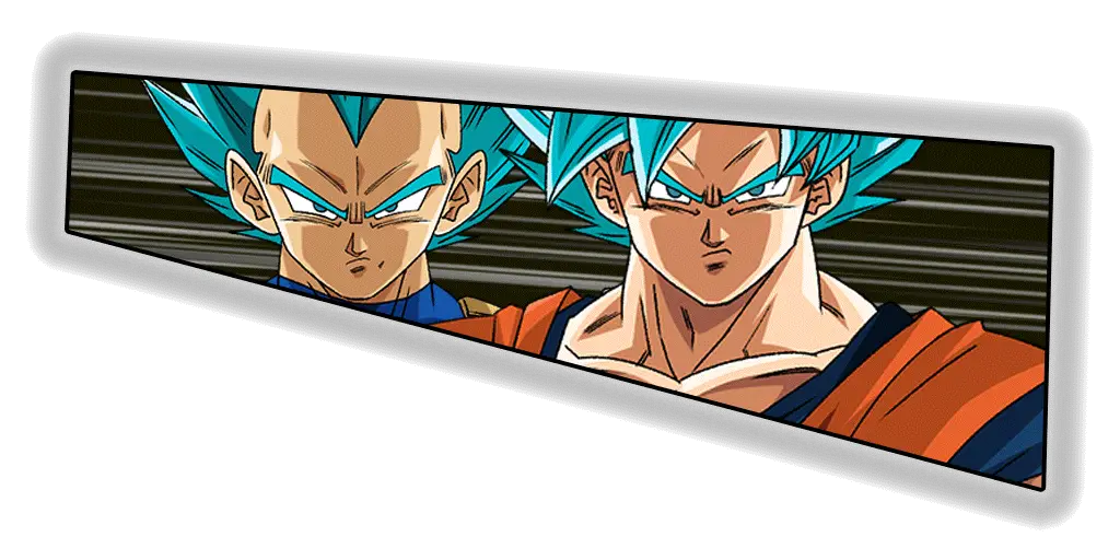 Son Goku Super Saiyan divin SS 
& Vegeta Super Saiyan divin SS