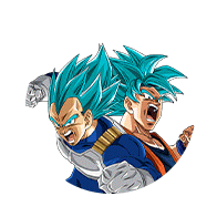 Son Goku Super Saiyan divin SS
& Vegeta Super Saiyan divin SS