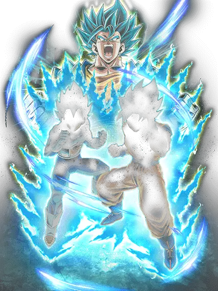 Son Goku Super Saiyan divin SS 
& Vegeta Super Saiyan divin SS