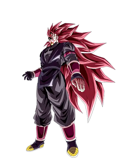 Saiyan au masque écarlate (Super Saiyan Rosé 3)