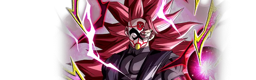 Saiyan au masque écarlate (Super Saiyan Rosé 3)