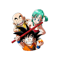 Son Goku (enfant) & Krillin (enfant) & Bulma (enfant)