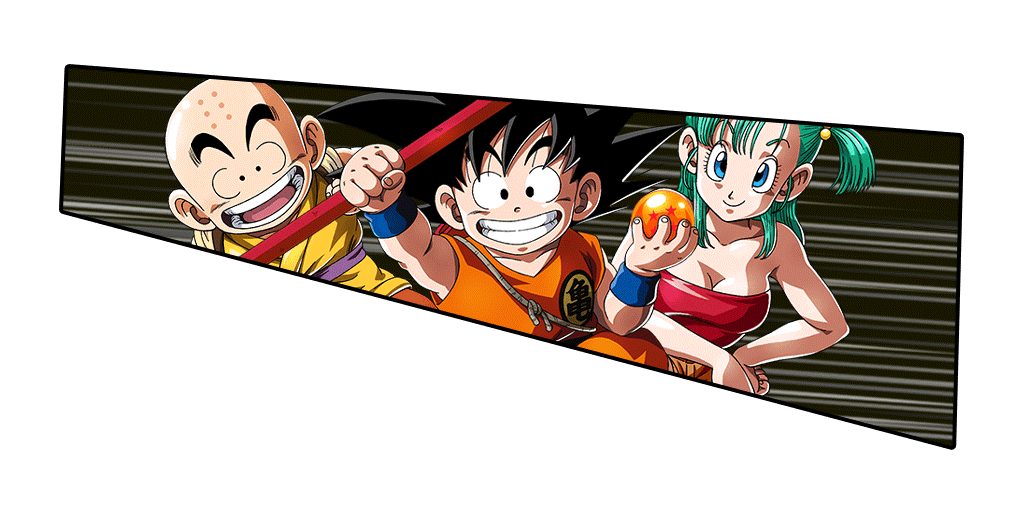 Son Goku (enfant) & Krillin (enfant) & Bulma (enfant)