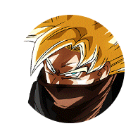 Combattant vêtu de noir (Super Saiyan) 
(renforcé par les boules de cristal sombres)