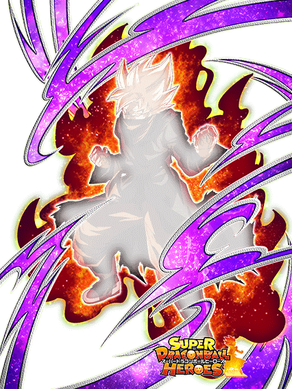 Combattant vêtu de noir (Super Saiyan)
(renforcé par les boules de cristal sombres)