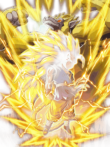 Son Goku Super Saiyan 3 (GT) (gorille doré)