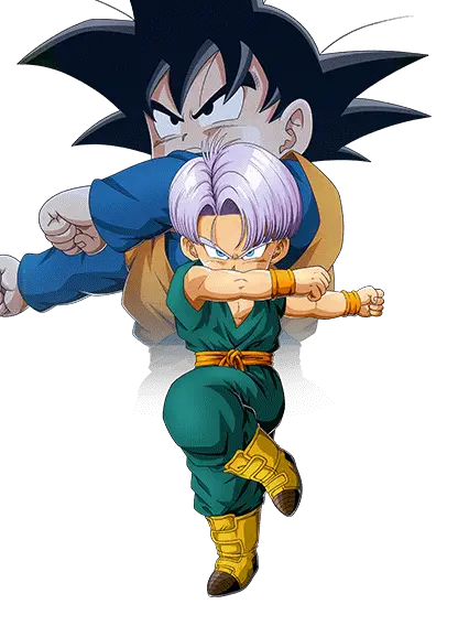 Trunks (petit) + Son Goten (petit)