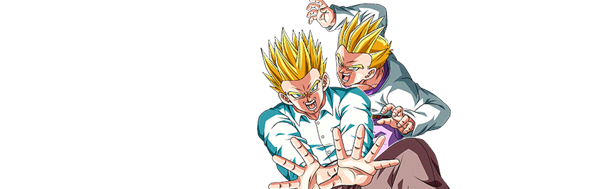 Son Gohan SS possédé (GT) & Son Goten SS possédé (GT)