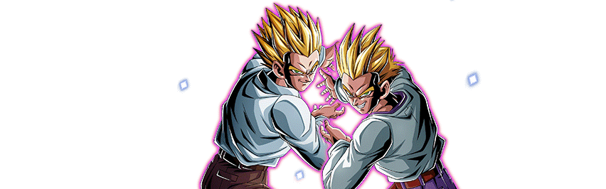 Son Gohan SS possédé (GT) & Son Goten SS possédé (GT)