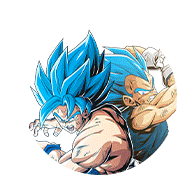 Son Goku Super Saiyan divin SS &
Vegeta Super Saiyan divin SS