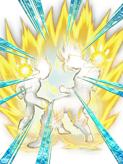 Son Goku Super Saiyan & Vegeta Super Saiyan