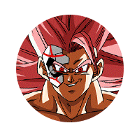 Saiyan au masque écarlate (Super Saiyan Rosé puissance max)