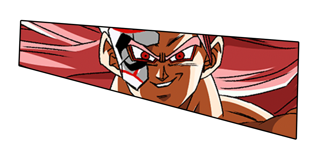 Saiyan au masque écarlate (Super Saiyan Rosé puissance max)