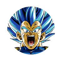 Vegeta Super Saiyan divin SS évolué + Son Goku (Signes de l'Ultra Instinct)