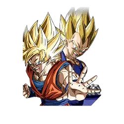 Son Goku Super Saiyan & Vegeta Super Saiyan