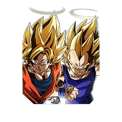 Son Goku Super Saiyan (ange) & Vegeta Super Saiyan (ange)