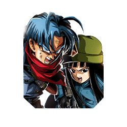 Trunks (jeune) (futur) & Mai (futur)