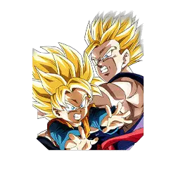 Son Gohan Super Saiyan (jeune) & Son 
Goten Super Saiyan (petit)