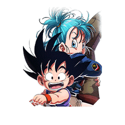 Son Goku (enfant) & Bulma (enfant)